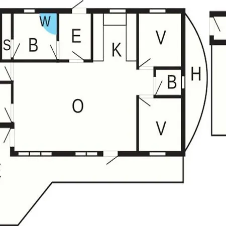 8 Person In Vaeggerlose-by Traum Дом отдыха